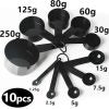 10pcs Kitchen Measuring Spoons Teaspoon Coffee Sugar Scoop Cake Baking Flour Measuring Cups Kitchen
