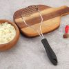 Potato Masher Stainless Steel Manual Kitchen Vegetable Ricer Fruit Banana Egg Crusher Tool – Random Color